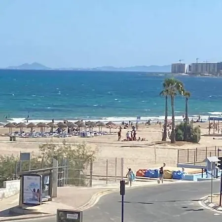 Lägenhet Espana - Punta Prima Orihuela Costa - Large For 6-people 85m2 And Terrace 40m2 Air Conditioning Wi-fi Living Kitchen 2 Bedrooms 2 Bathrooms 3 Swimming Pools Parking Security To The Sea 200m Only 40 Min To The Airport Torrevieja