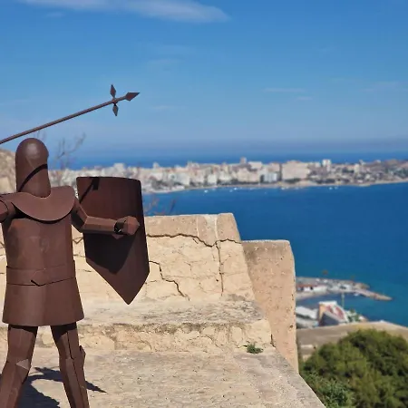 Lejlighed Espana - Punta Prima Orihuela Costa - Large For 6-people 85m2 And Terrace 40m2 Air Conditioning Wi-fi Living Kitchen 2 Bedrooms 2 Bathrooms 3 Swimming Pools Parking Security To The Sea 200m Only 40 Min To The Airport