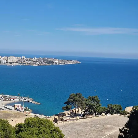Espana - Punta Prima Orihuela Costa - Large For 6-people 85m2 And Terrace 40m2 Air Conditioning Wi-fi Living Kitchen 2 Bedrooms 2 Bathrooms 3 Swimming Pools Parking Security To The Sea 200m Only 40 Min To The Airport Lägenhet