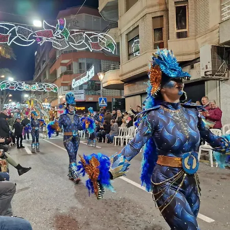 Espana - Punta Prima Orihuela Costa - Large For 6-people 85m2 And Terrace 40m2 Air Conditioning Wi-fi Living Kitchen 2 Bedrooms 2 Bathrooms 3 Swimming Pools Parking Security To The Sea 200m Only 40 Min To The Airport Lejlighed